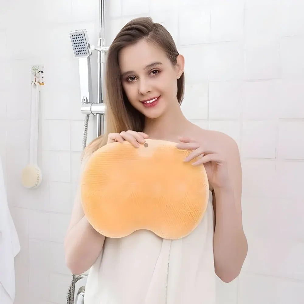 Non-Slip Exfoliating Foot & Body Scrubber Shower Mat