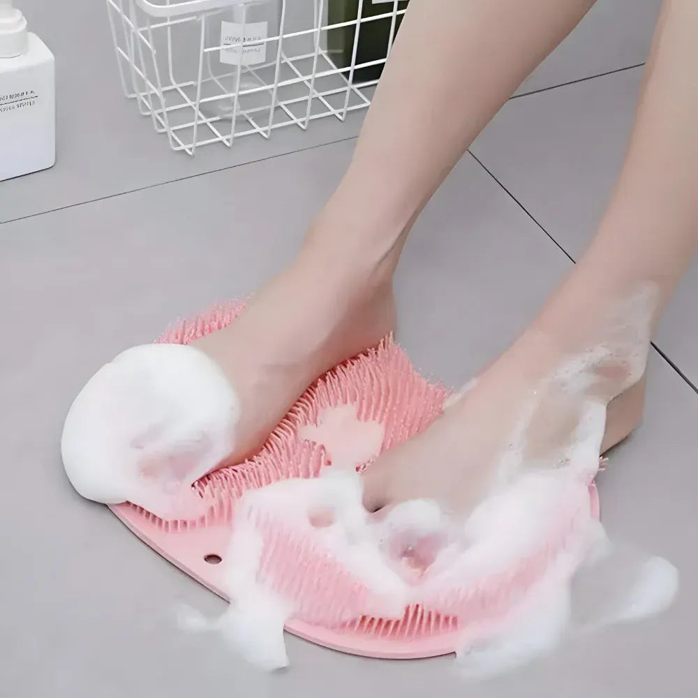 Non-Slip Exfoliating Foot & Body Scrubber Shower Mat