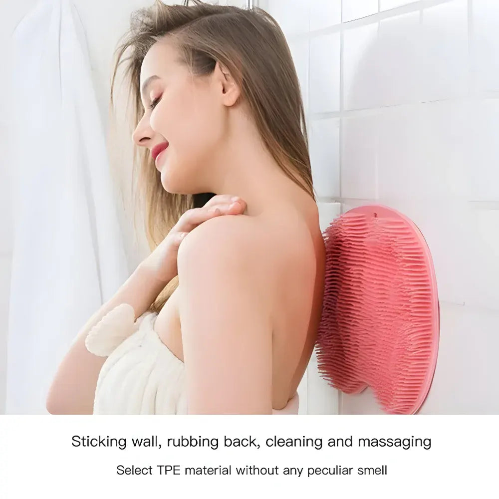 Non-Slip Exfoliating Foot & Body Scrubber Shower Mat