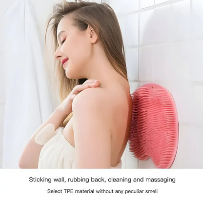 Non-Slip Exfoliating Foot & Body Scrubber Shower Mat