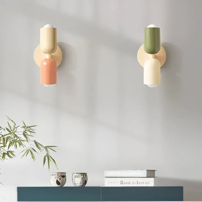 Nordic DualGlow LED Wall Sconce | Modern Two-Sided Lighting Design