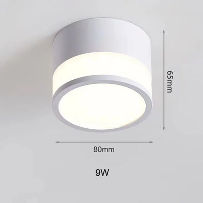 Nordic LED Ceiling Downlight, Surface Mounted, 9W/15W