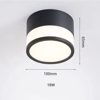 Nordic LED Ceiling Downlight, Surface Mounted, 9W/15W