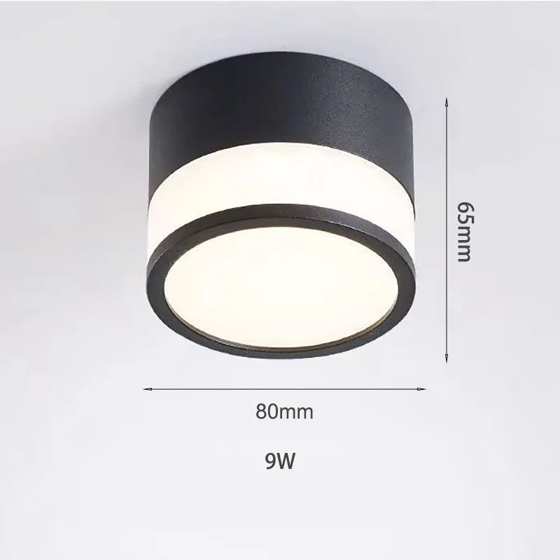Nordic LED Ceiling Downlight, Surface Mounted, 9W/15W