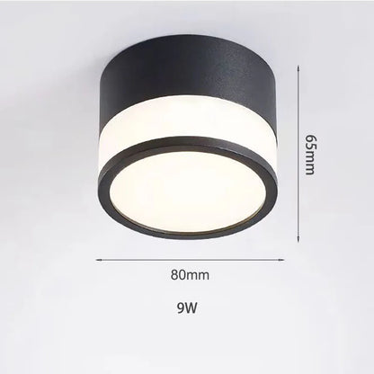 Nordic LED Ceiling Downlight, Surface Mounted, 9W/15W