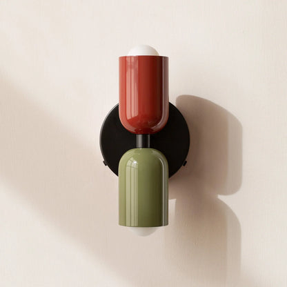 Nordic Macaron Colorful Wall Sconce for Bedside Lighting
