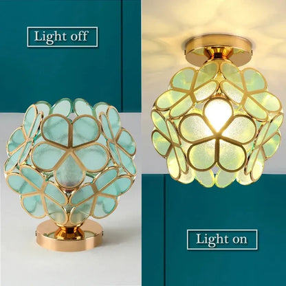 Nordic Petal Ceiling Light | Elegant Hallway & Bedroom Fixture