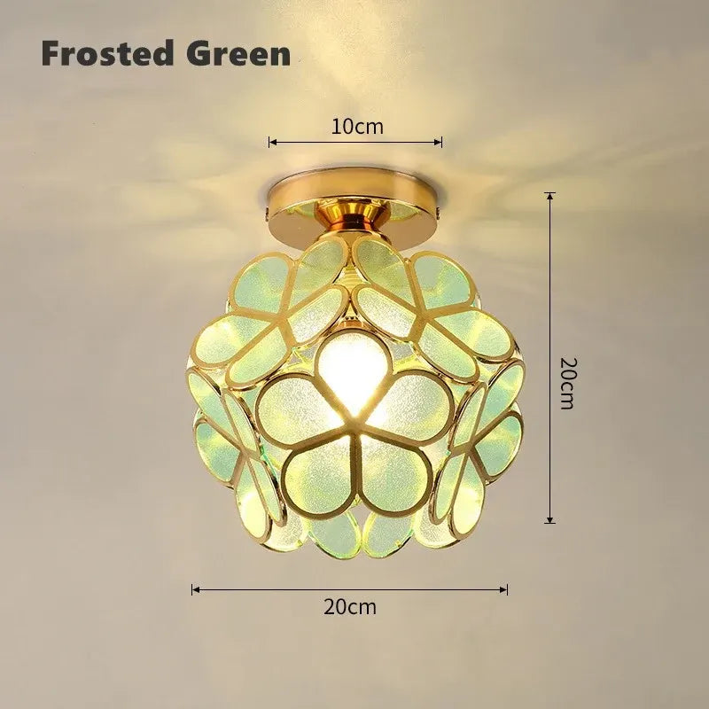 Nordic Petal Ceiling Light | Elegant Hallway & Bedroom Fixture