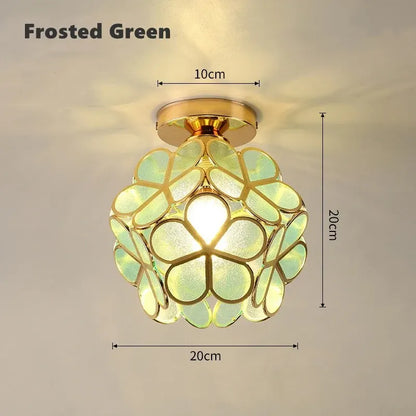 Nordic Petal Ceiling Light | Elegant Hallway & Bedroom Fixture