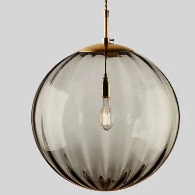 Nordic Style Glass Ball Pendant Light for Modern Interiors