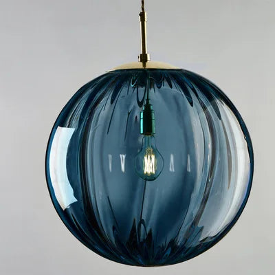 Nordic Style Glass Ball Pendant Light for Modern Interiors