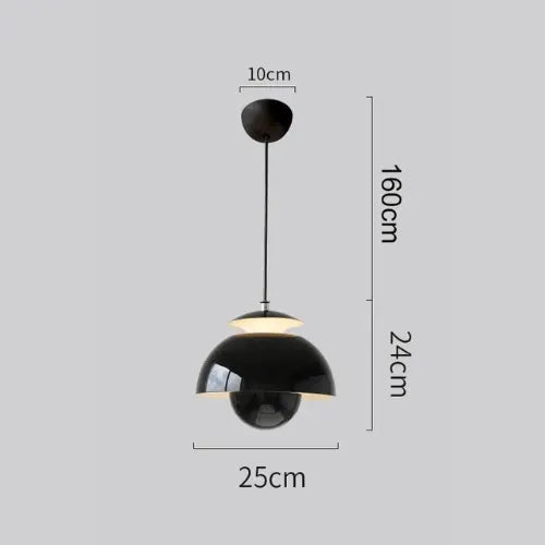 Nordic Style LED Pendant Light with Minimalist Modern Design