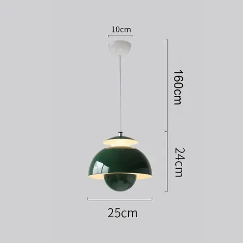 Nordic Style LED Pendant Light with Minimalist Modern Design