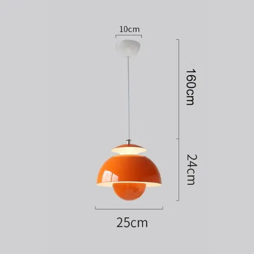 Nordic Style LED Pendant Light with Minimalist Modern Design