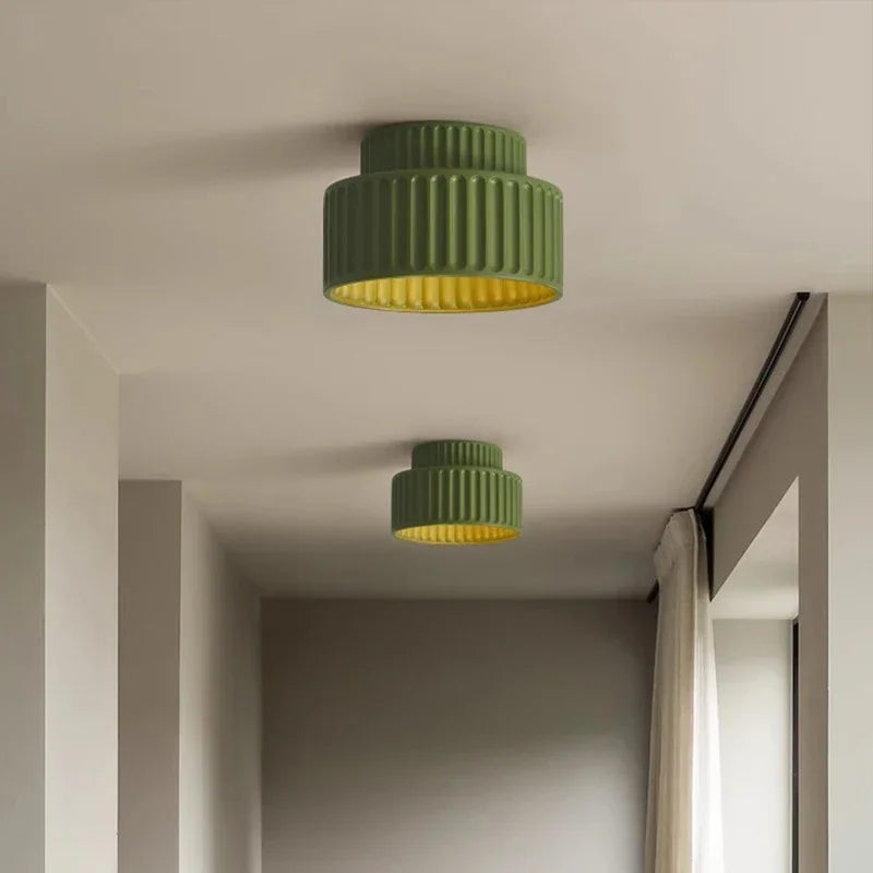 Nordic Wave Ceiling Lamp | Sculptural Design, Ambient Glow