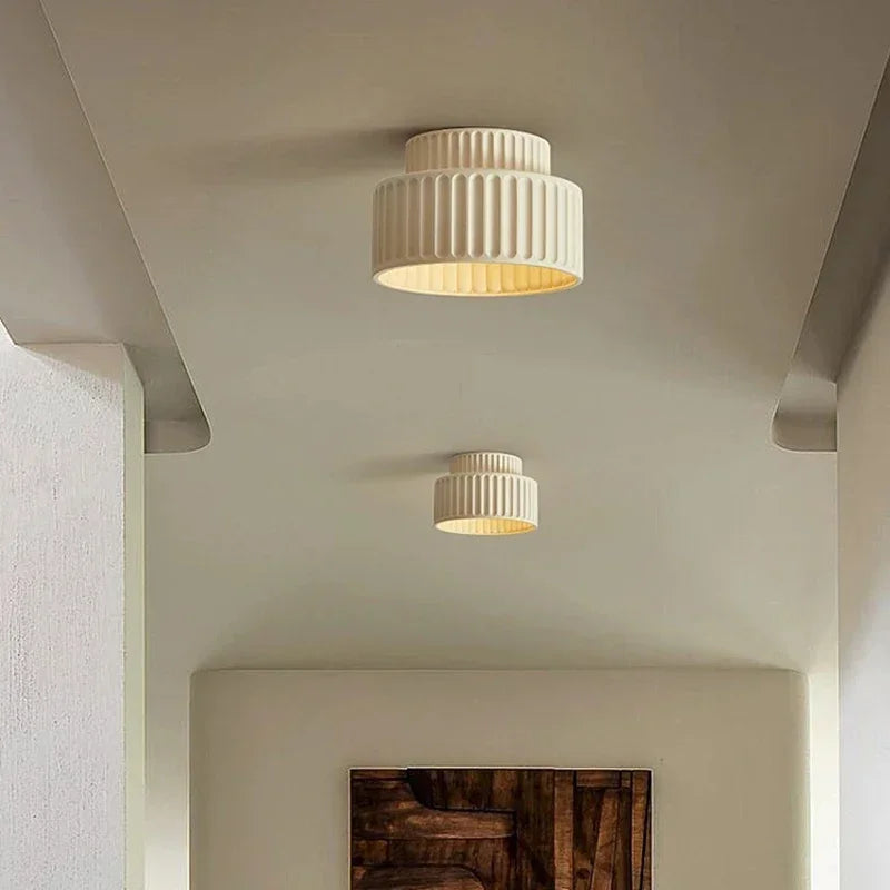 Nordic Wave Ceiling Lamp | Sculptural Design, Ambient Glow