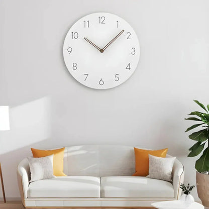 Nork Minimalist Wood Wall Clock | Contemporary Timepiece Design
