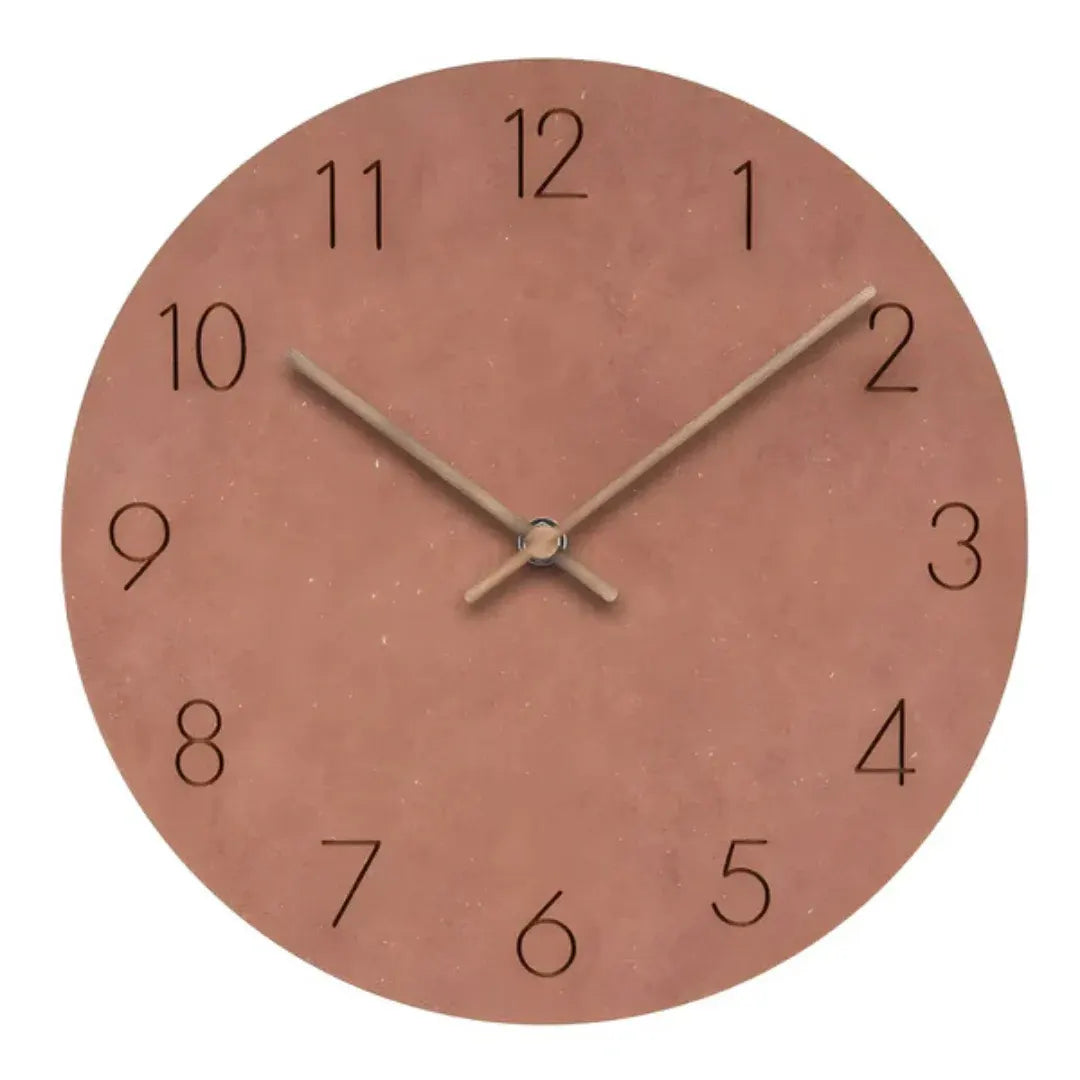 Nork Minimalist Wood Wall Clock | Contemporary Timepiece Design