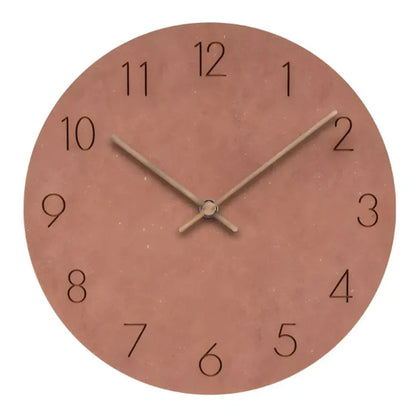 Nork Minimalist Wood Wall Clock | Contemporary Timepiece Design