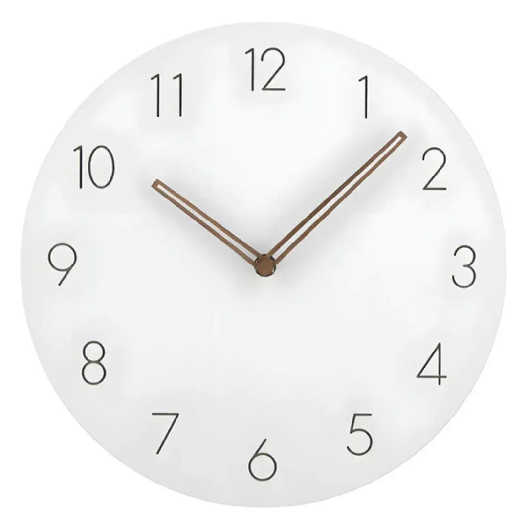 Nork Minimalist Wood Wall Clock | Contemporary Timepiece Design