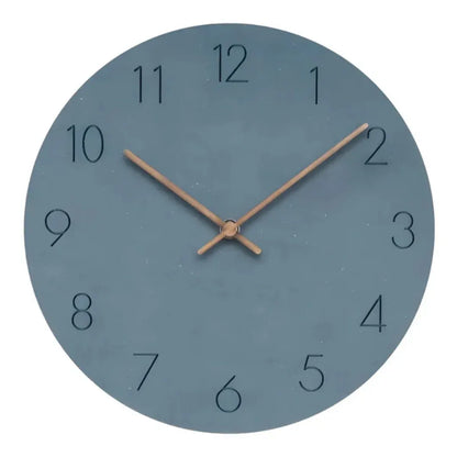 Nork Minimalist Wood Wall Clock | Contemporary Timepiece Design