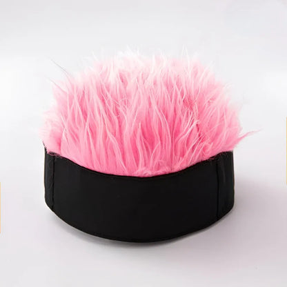 Novelty Men's Hair Cap Costume Wig Hat