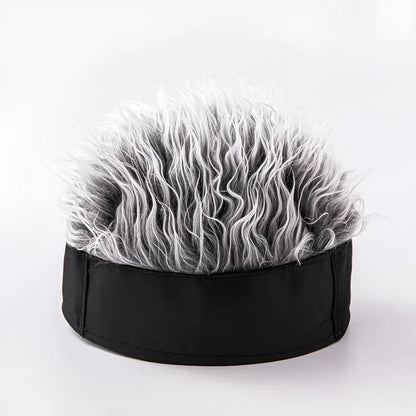 Novelty Men's Hair Cap Costume Wig Hat