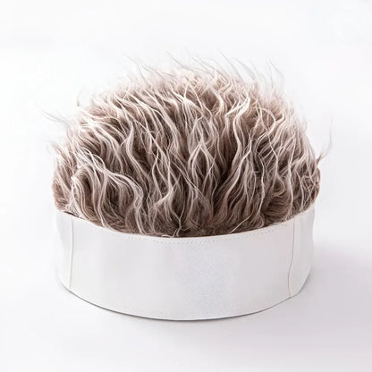 Novelty Men's Hair Cap Costume Wig Hat
