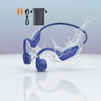 Open Ear Sport Bone Conduction Wireless Headphones with USB Charging