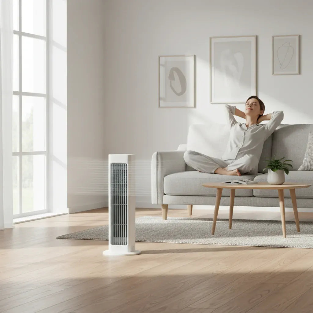Oscillating Portable Tower Cooling Fan