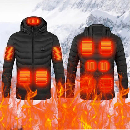 Outdoor Heated Winter Jacket Warming Layer Gear
