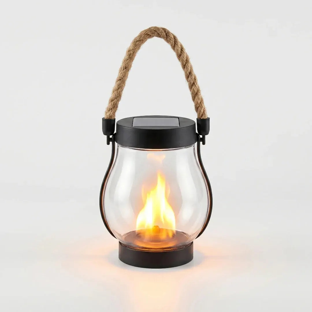Outdoor Solar Hanging Pathway Lantern Light