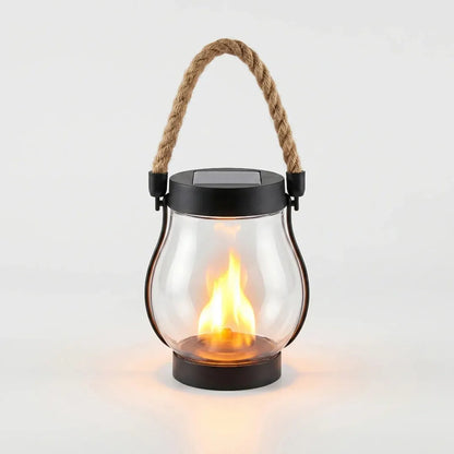 Outdoor Solar Hanging Pathway Lantern Light