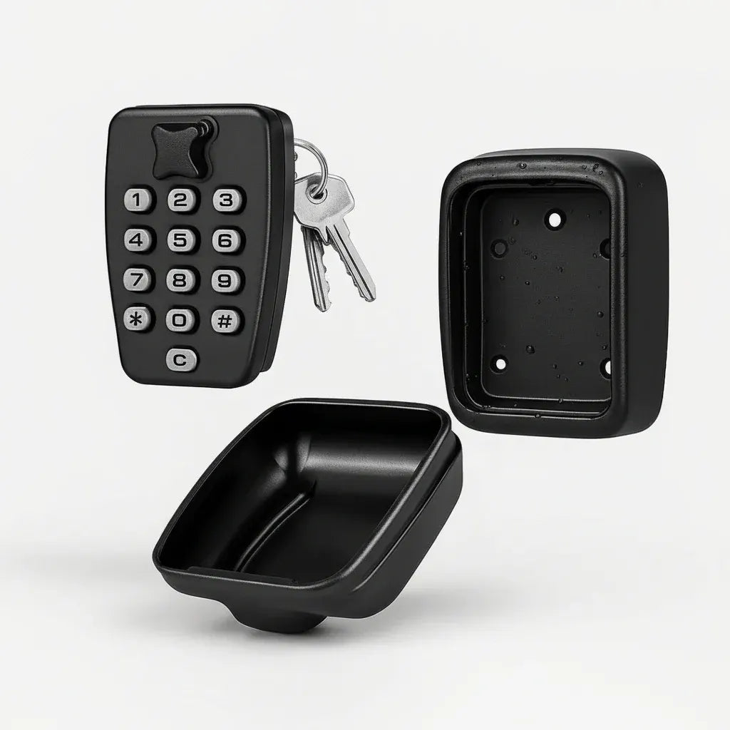 Outdoor Wall-Mounted Waterproof Combination Key Storage Lock Box