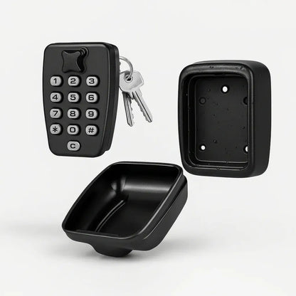 Outdoor Wall-Mounted Waterproof Combination Key Storage Lock Box