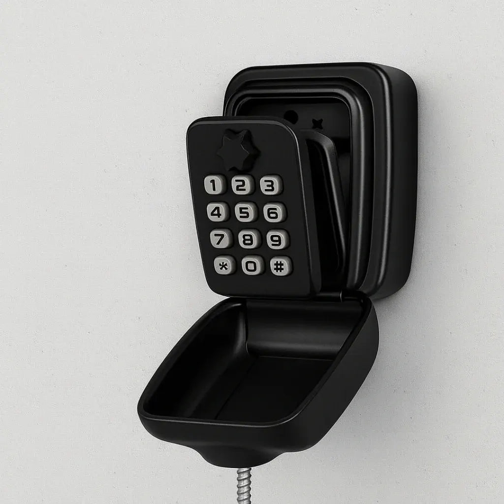 Outdoor Wall-Mounted Waterproof Combination Key Storage Lock Box
