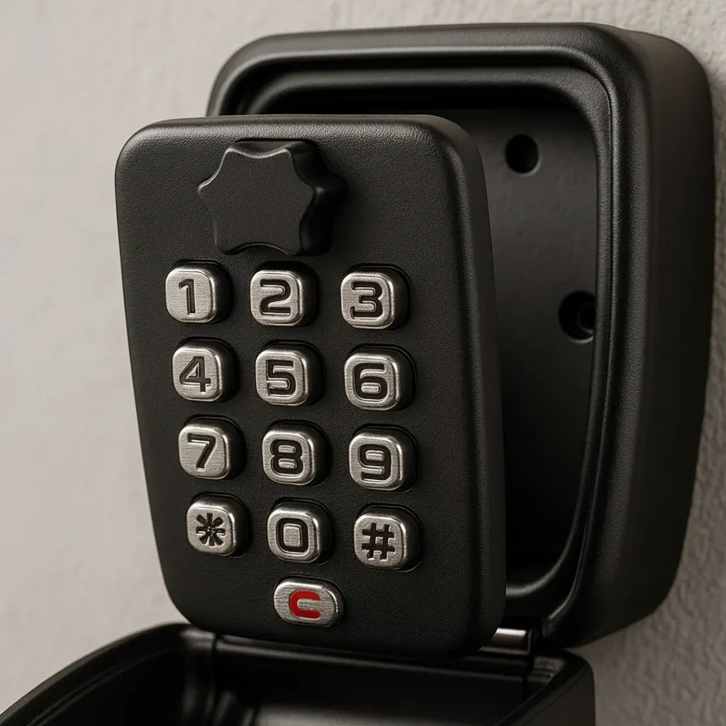 Outdoor Wall-Mounted Waterproof Combination Key Storage Lock Box