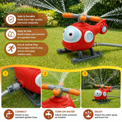 Outdoor Water Sprinkler Toy for Summer Playtime Fun