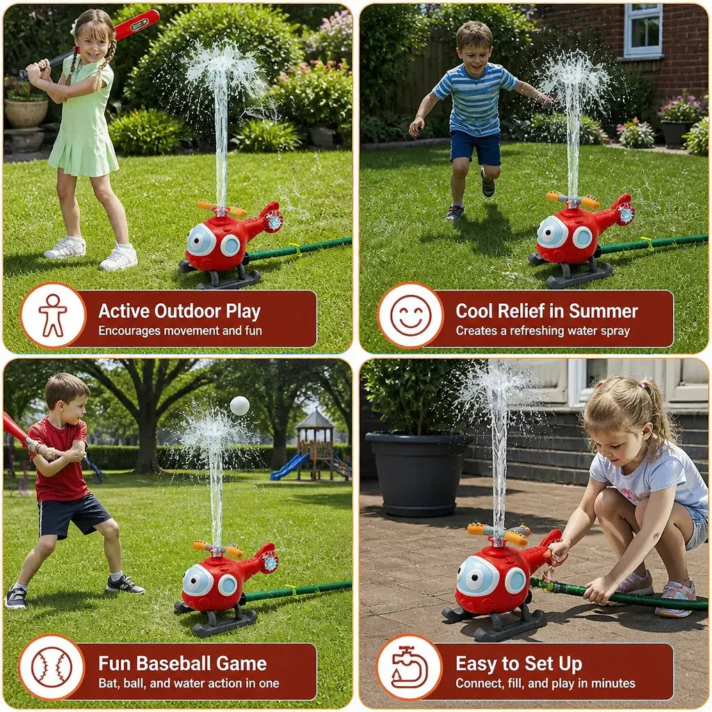 Outdoor Water Sprinkler Toy for Summer Playtime Fun