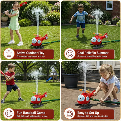 Outdoor Water Sprinkler Toy for Summer Playtime Fun