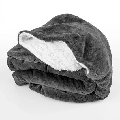 Oversized Wearable Blanket Hoodie for Women - Cozy Loungewear
