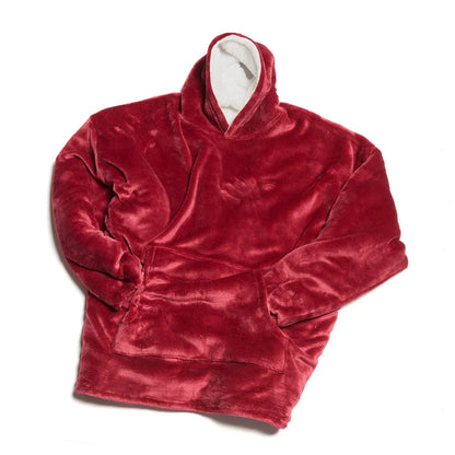 Oversized Wearable Blanket Hoodie for Women - Cozy Loungewear