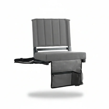 Padded Folding Bleacher Chair with Backrest for Stadium Seating