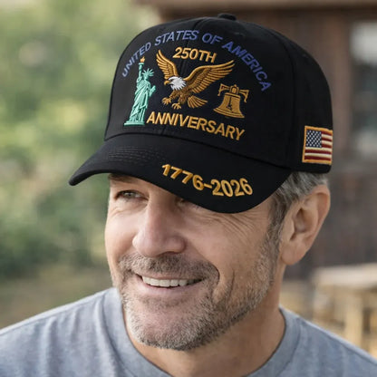 Patriotic Veteran Commemorative Baseball Cap for Men