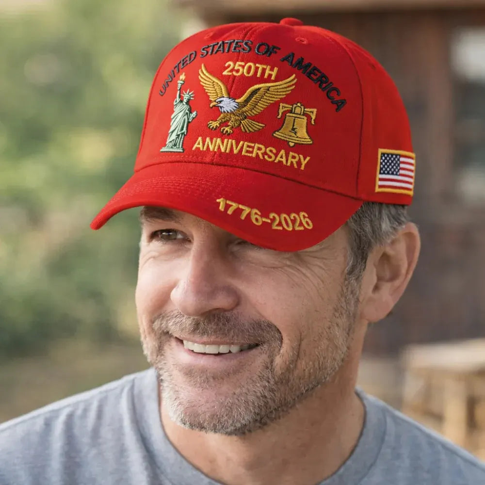 Patriotic Veteran Commemorative Baseball Cap for Men