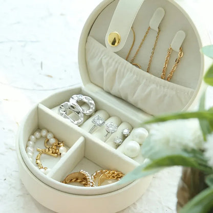 Personalized Mother's Day Jewelry Organizer Travel Earring Case