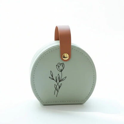 Personalized Mother's Day Jewelry Organizer Travel Earring Case