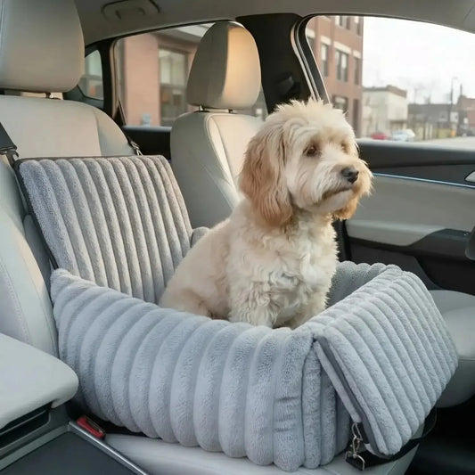 Pet Booster Car Seat for Dogs Travel Safety