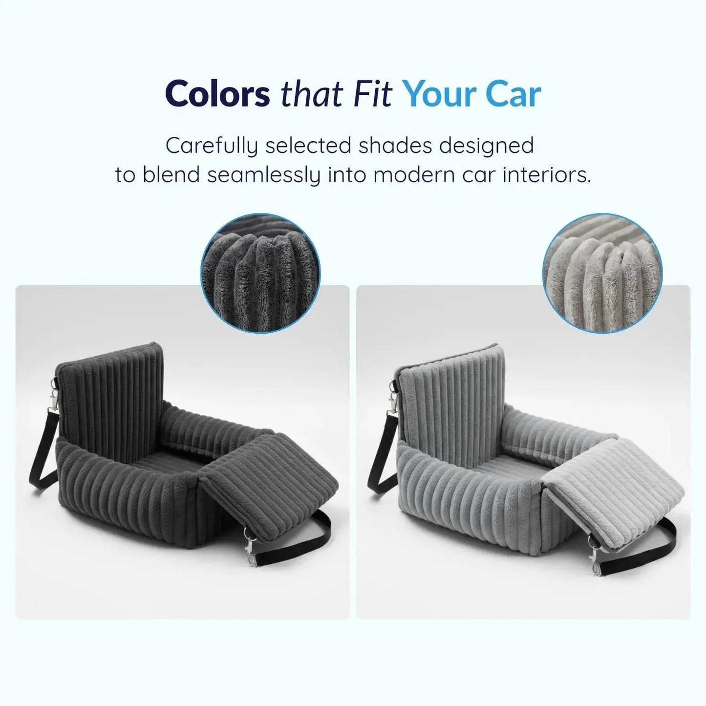 Pet Booster Car Seat for Dogs Travel Safety