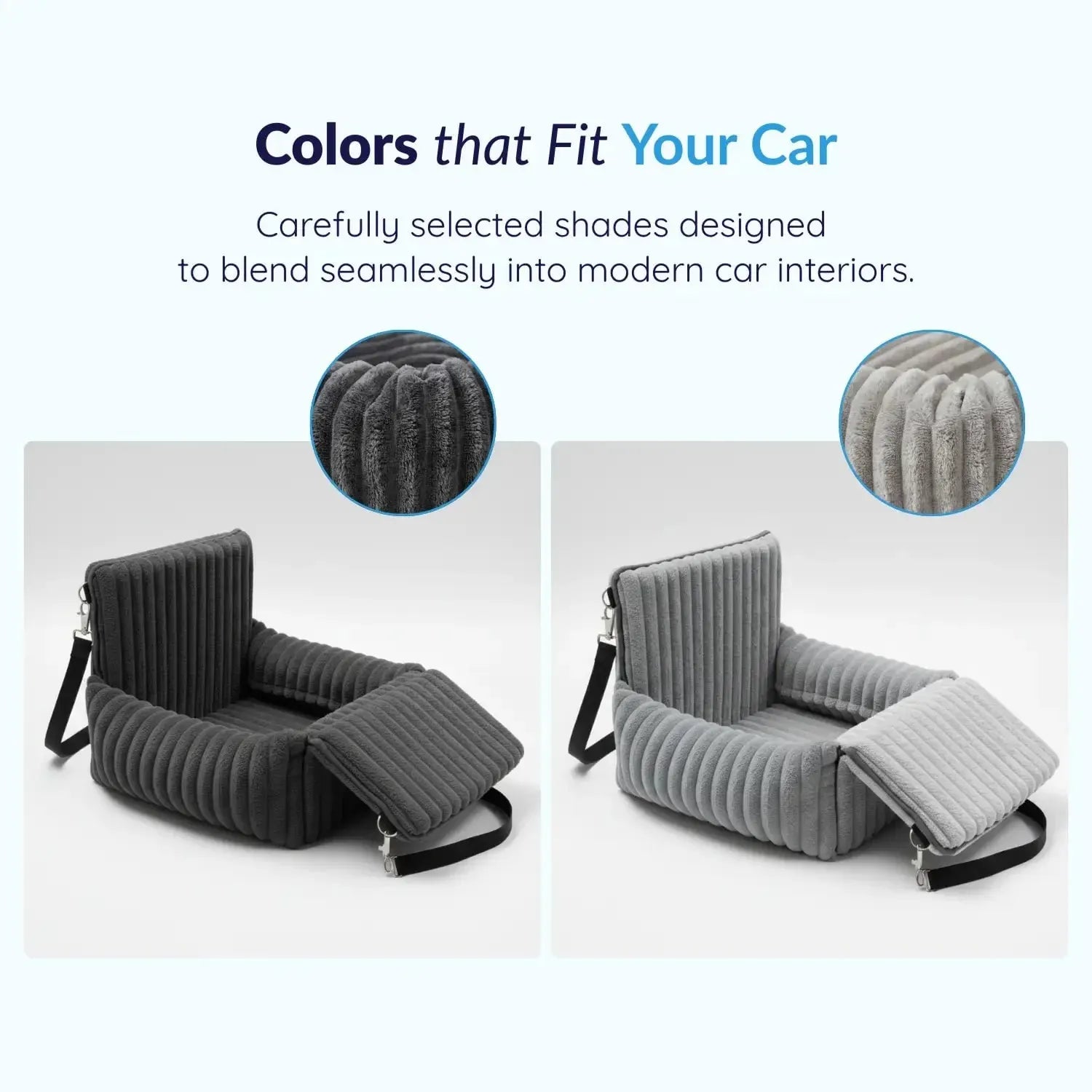Pet Booster Car Seat for Dogs Travel Safety